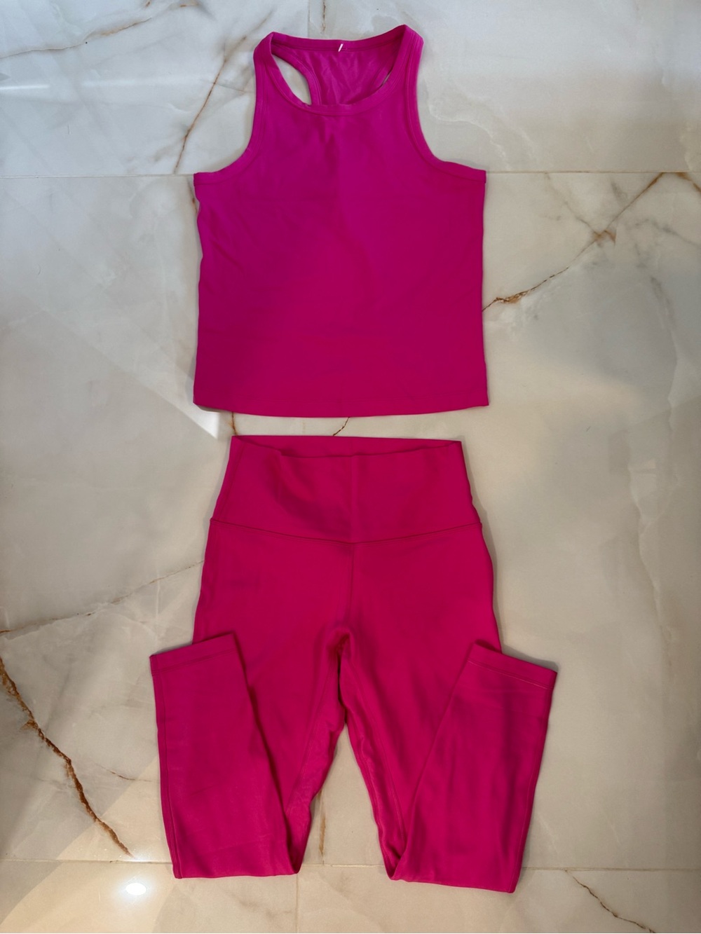 lululemon athletica Hot Pink Active Set